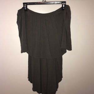 Off the shoulder tunic